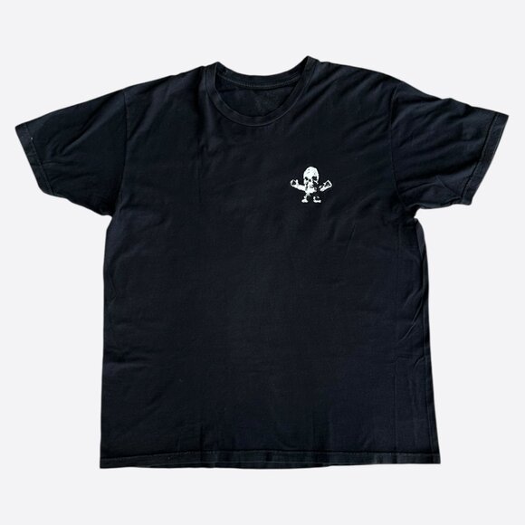 Chrome Hearts Black & White Foti Horseshoe Logo T-Shirt - Picture 1 of 6